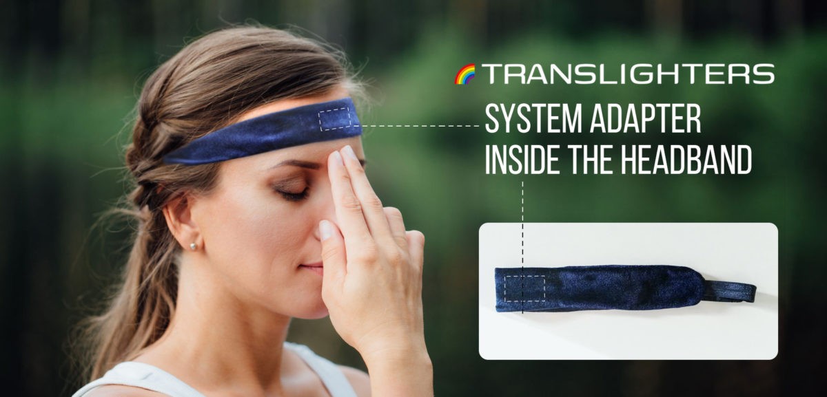 The headband system adapter TRANSLIGHTER EUREKA tailors the system of human knowledge to other knowledge systems. The TRANSLIGHTER EUREKA helps to construct new knowledge, creating conditions for striking effect.